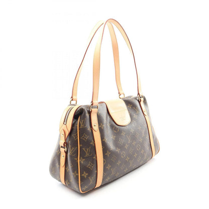 Louis Vuitton Shoulder Bag Strether PM Canvas Leather — view 2