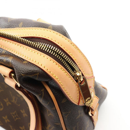 Louis Vuitton Shoulder Bag Strether PM Canvas Leather — view 9