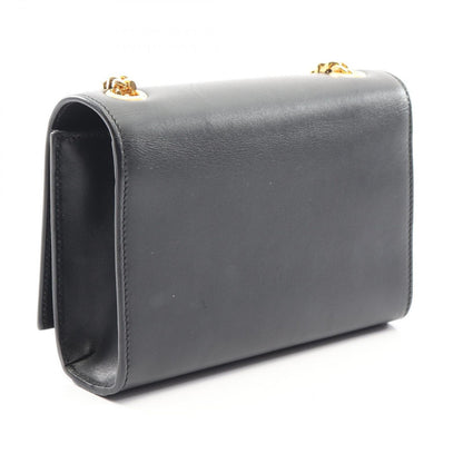 Saint Laurent Paris Shoulder Bag Kate Monogram Black Leather — view 2