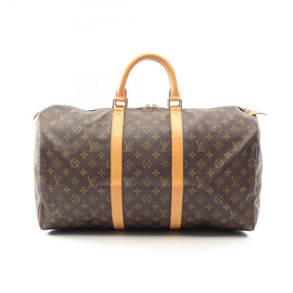 Louis Vuitton Boston Bag Keepall 50 Canvas Leather
