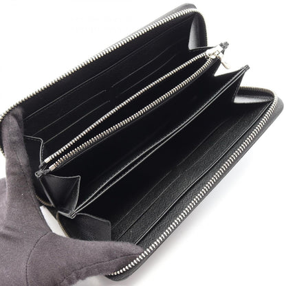Louis Vuitton Round Wallet Zippy Noir Leather — view 3