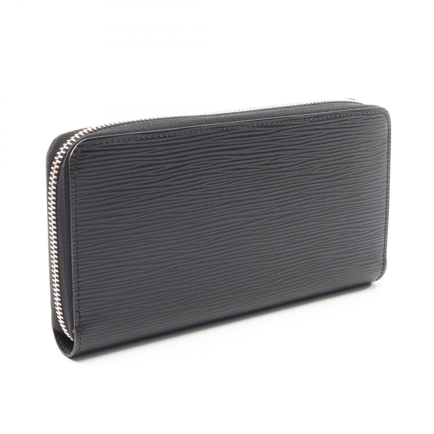 Louis Vuitton Round Wallet Zippy Noir Leather — view 2