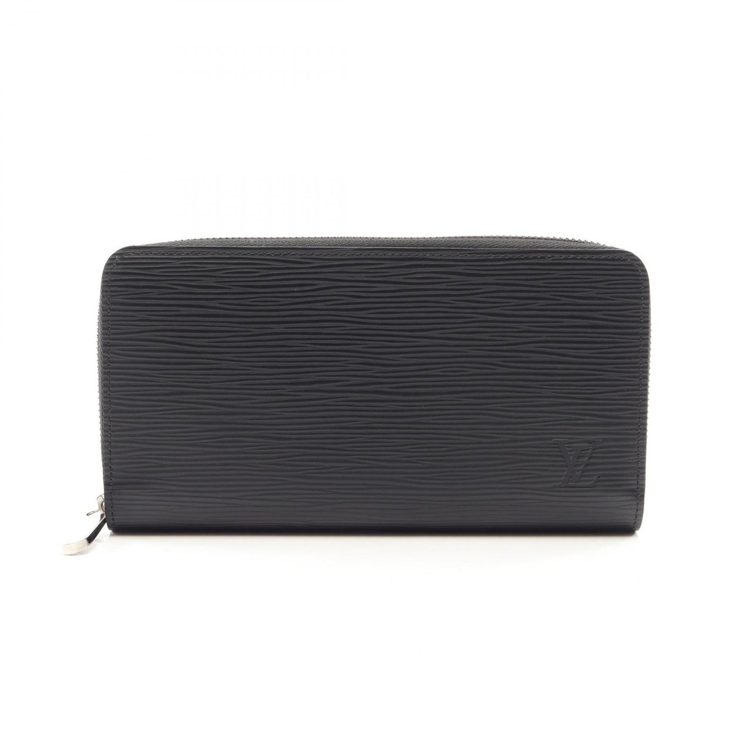 Louis Vuitton Round Wallet Zippy Noir Leather