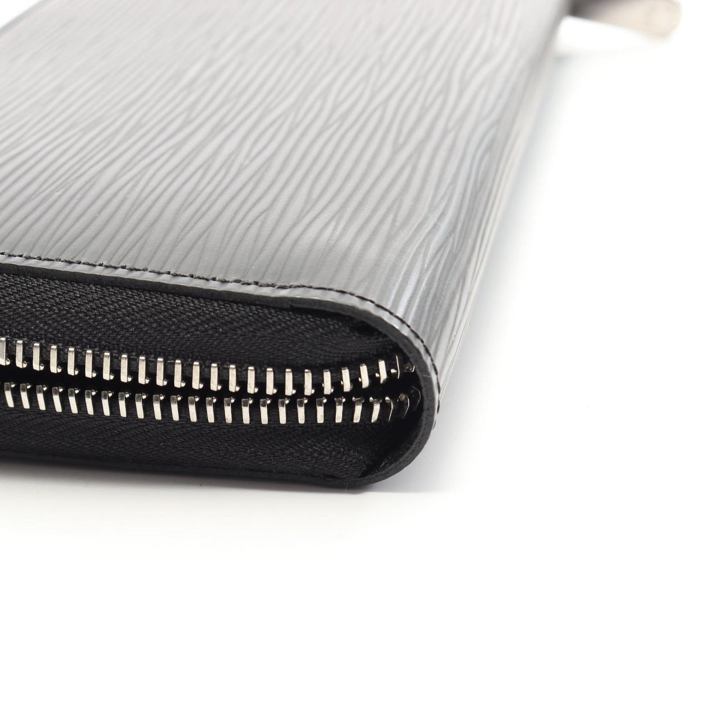 Louis Vuitton Round Wallet Zippy Noir Leather — view 7