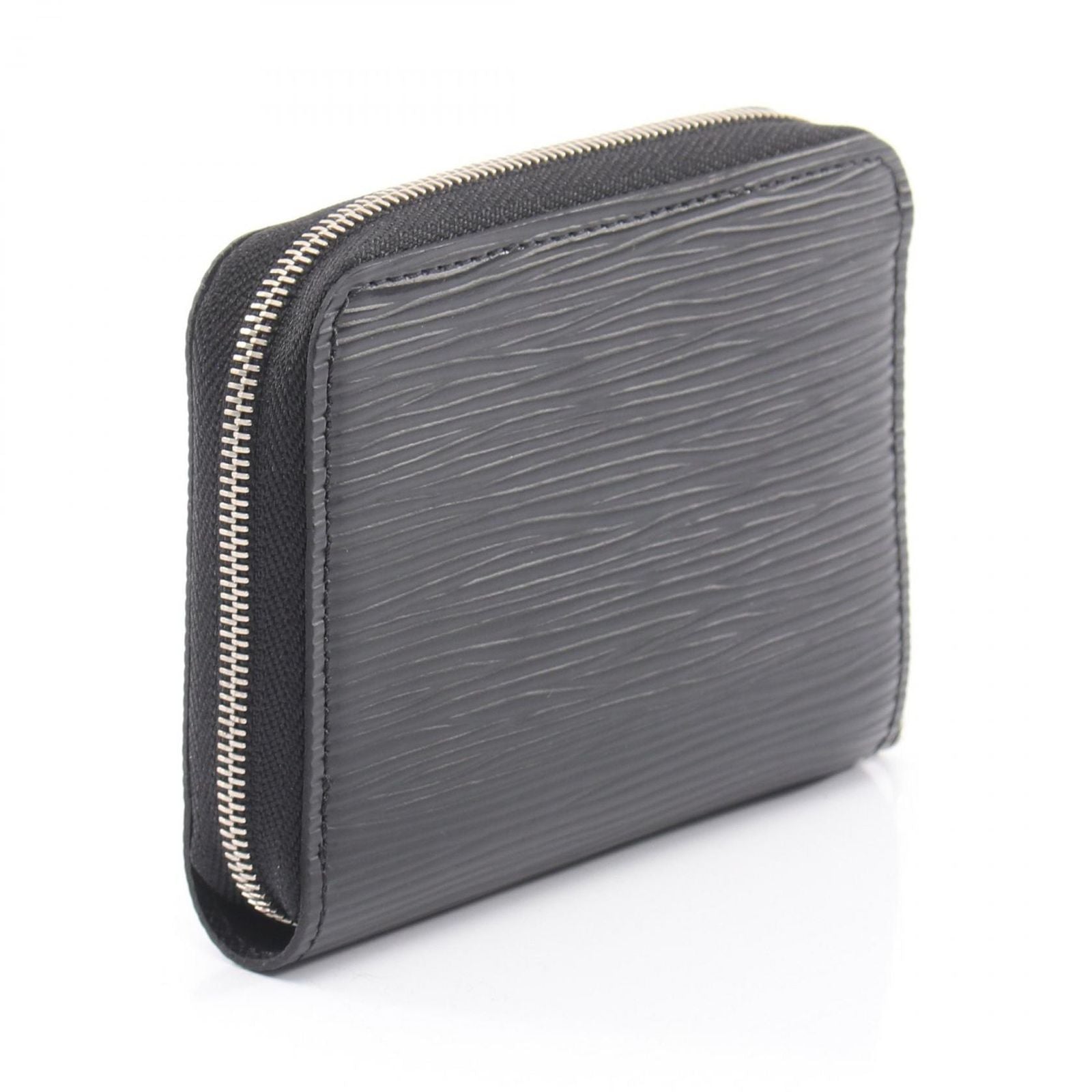 Louis Vuitton Coin Case Zippy Purse Card Noir Leather — view 2