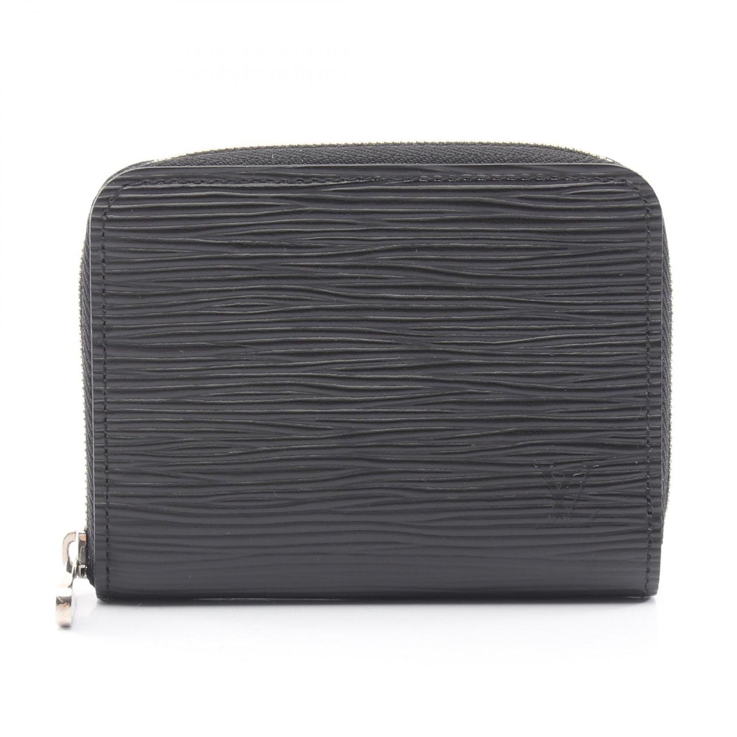 Louis Vuitton Coin Case Zippy Purse Card Noir Leather