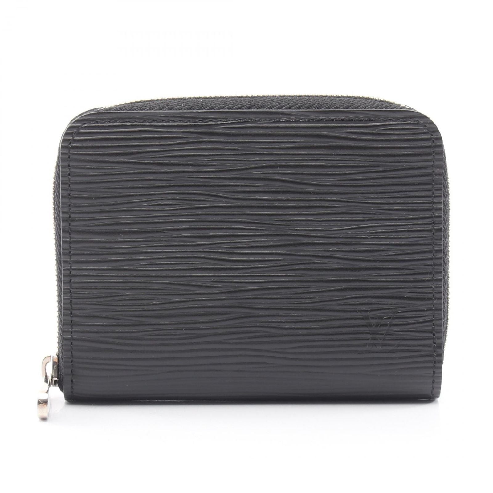 Louis Vuitton Coin Case Zippy Purse Card Noir Leather