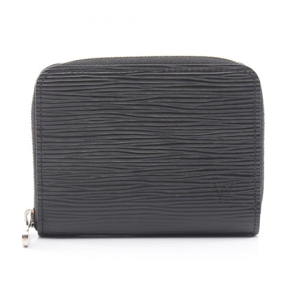Louis Vuitton Coin Case Zippy Purse Card Noir Leather