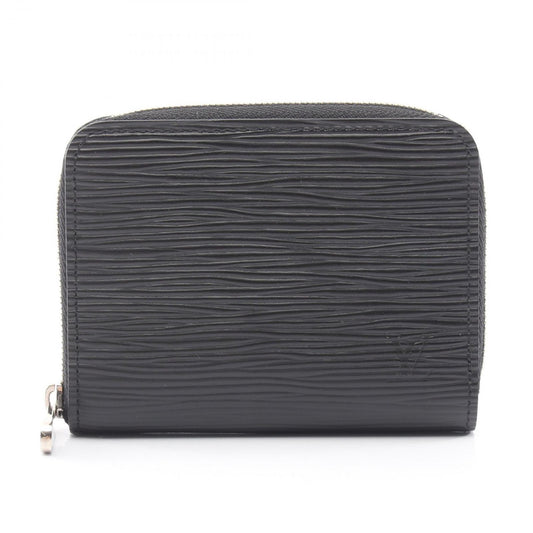 Louis Vuitton Coin Case Zippy Purse Card Noir Leather