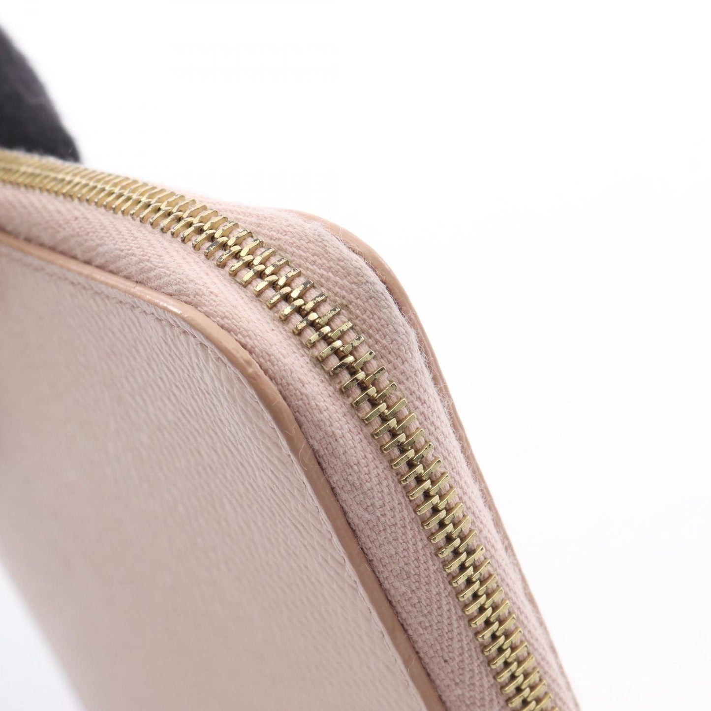 Celine Coin Case L-shaped Zipper Light Pink Leather Compact — view 7