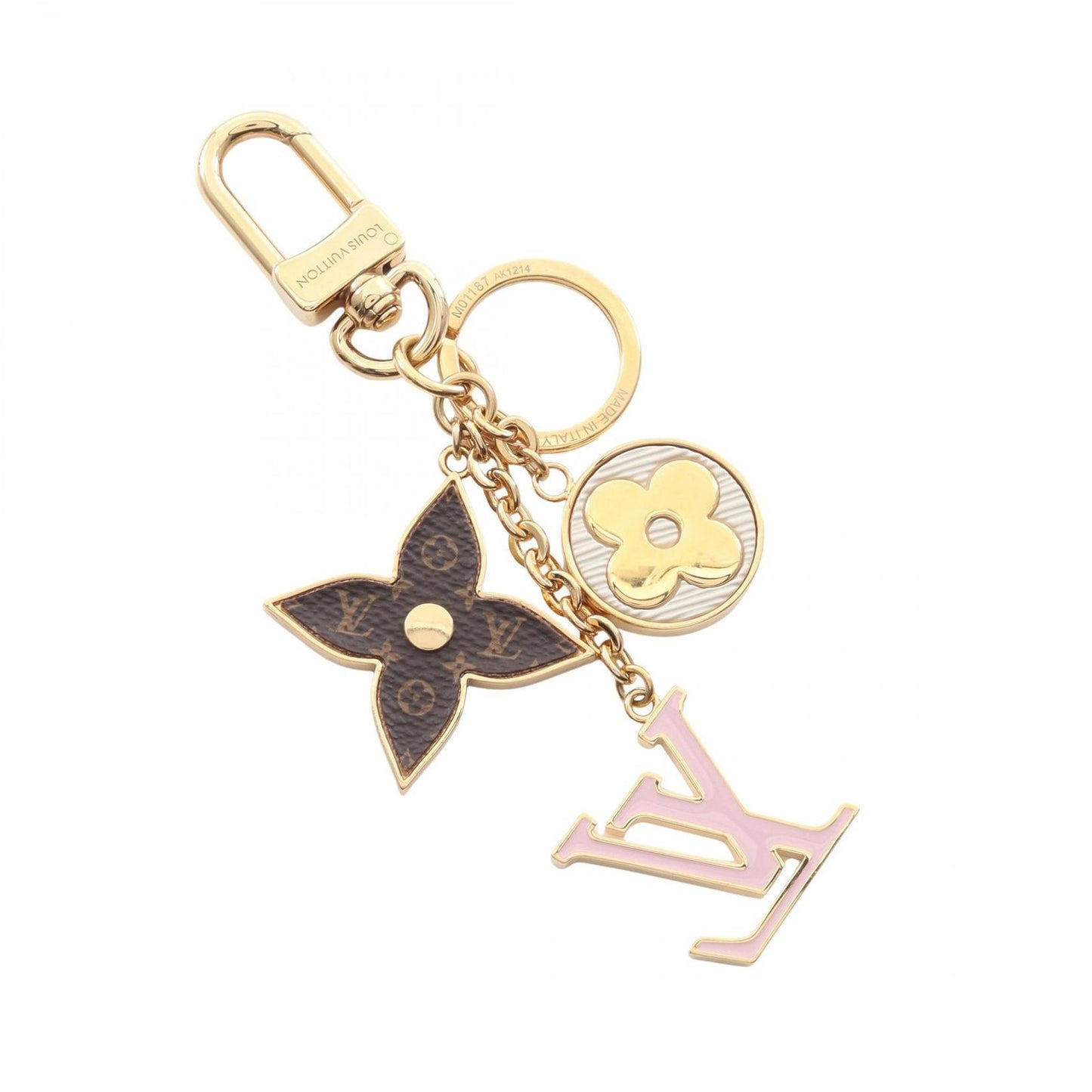 Louis Vuitton Key Holder Spring Street Monogram Gold Multi Canvas — view 2