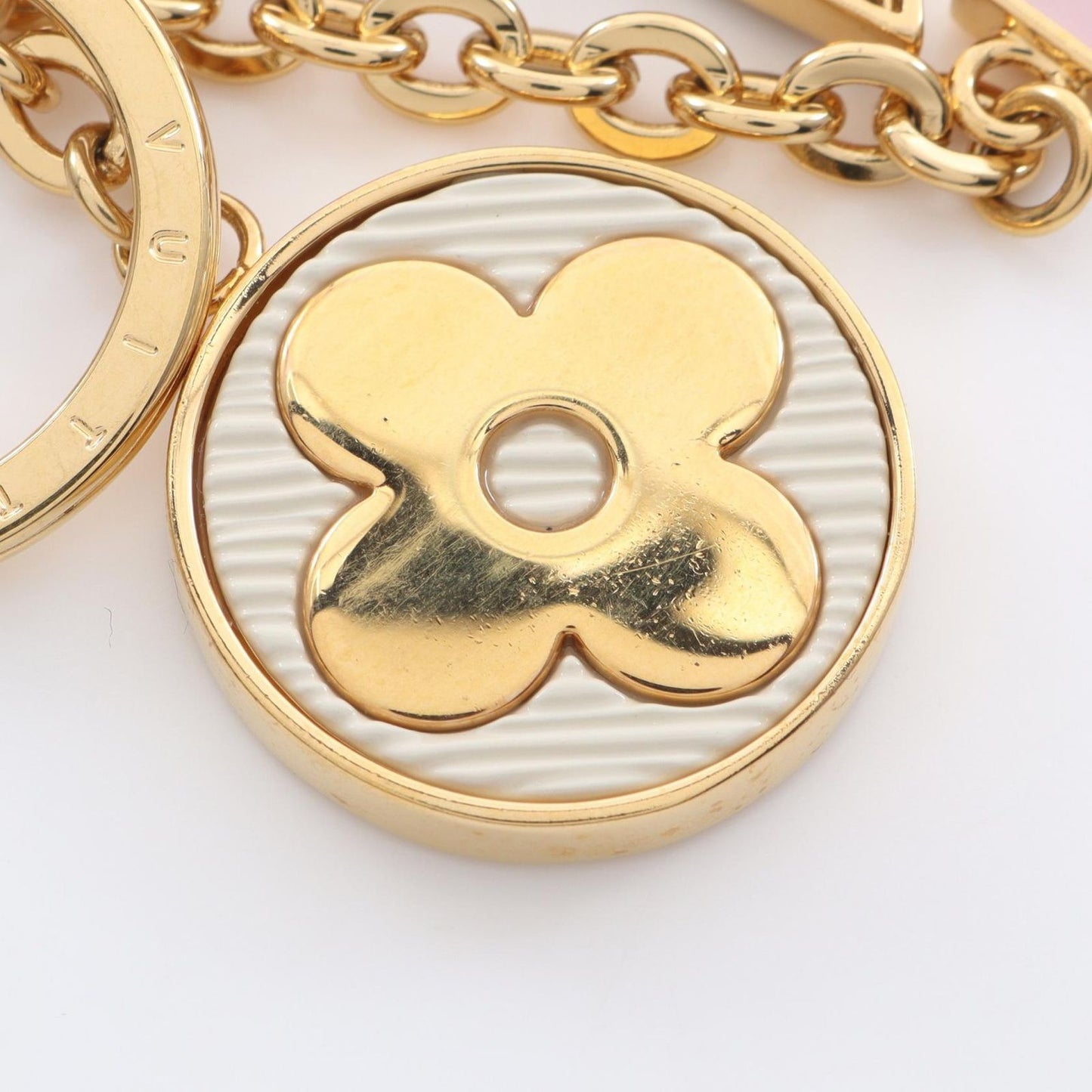 Louis Vuitton Key Holder Spring Street Monogram Gold Multi Canvas — view 5