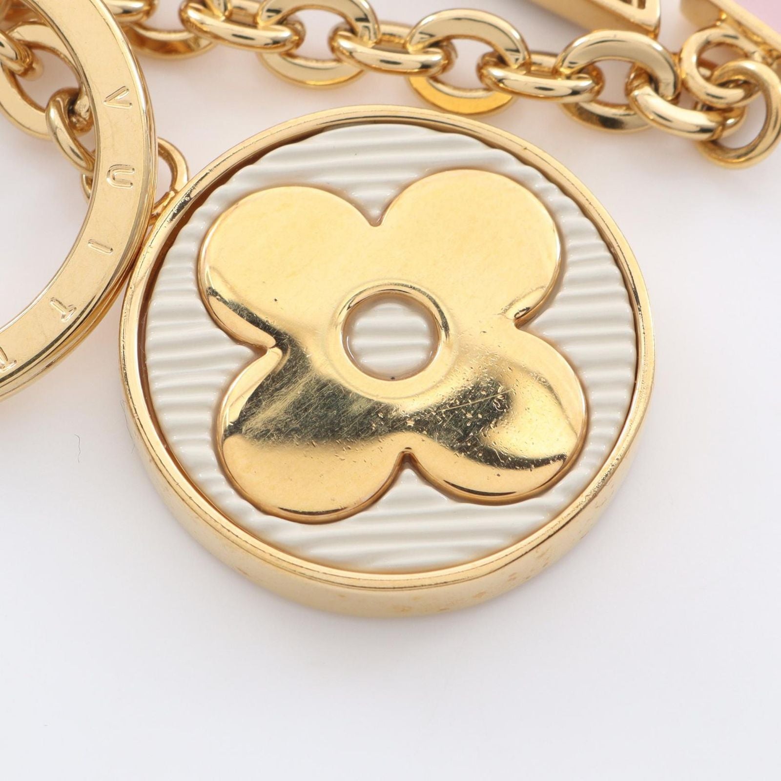 Louis Vuitton Key Holder Spring Street Monogram Gold Multi Canvas — view 5
