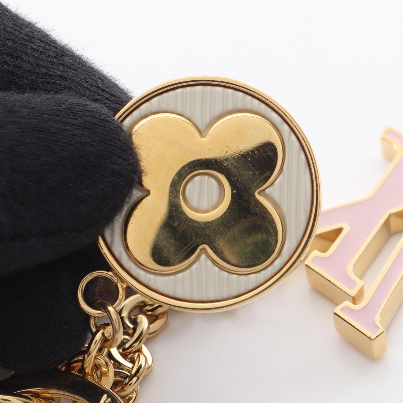 Louis Vuitton Key Holder Spring Street Monogram Gold Multi Canvas — view 6
