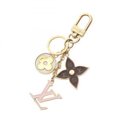 Louis Vuitton Key Holder Spring Street Monogram Gold Multi Canvas
