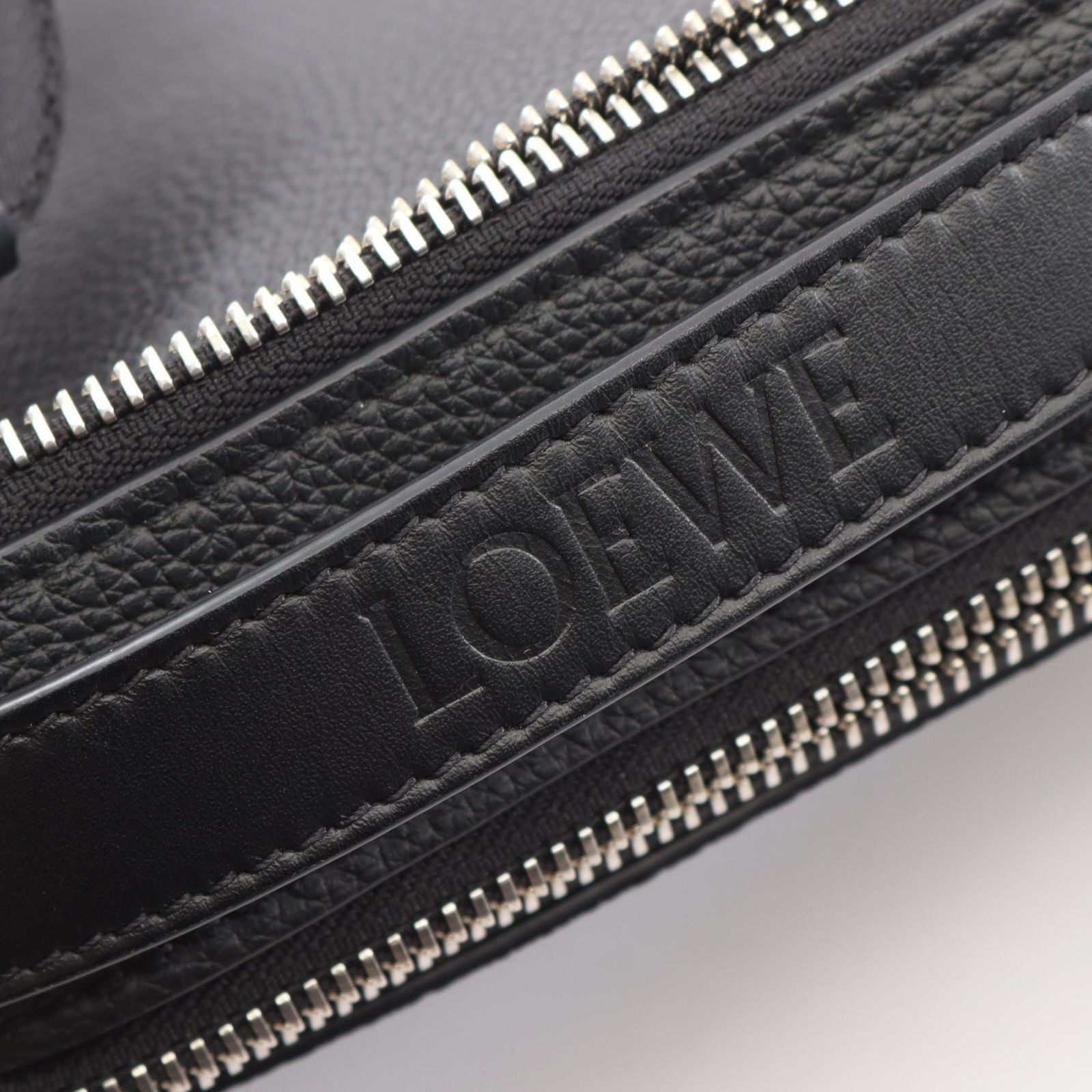 Loewe Crossbody Camera Bag Mini 2-Way Black Leather — view 6