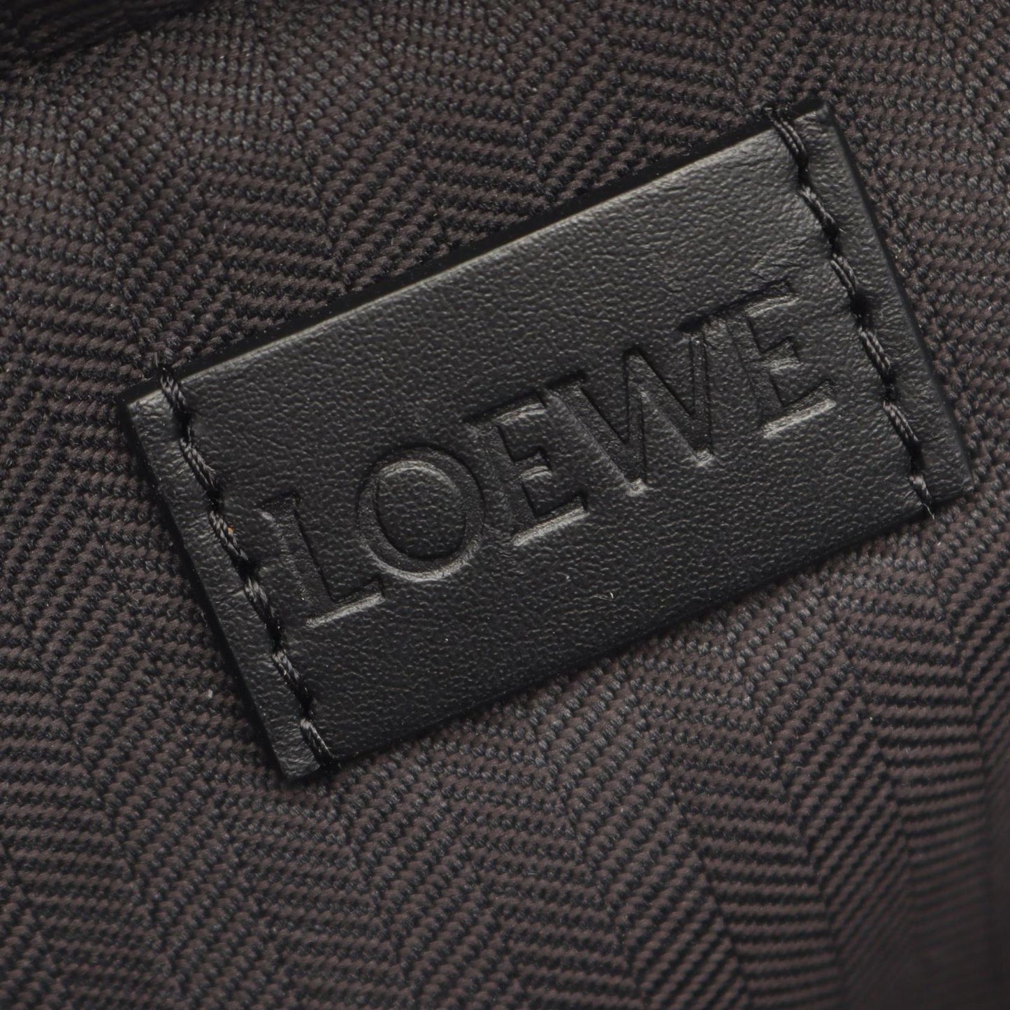 Loewe Crossbody Camera Bag Mini 2-Way Black Leather — view 4