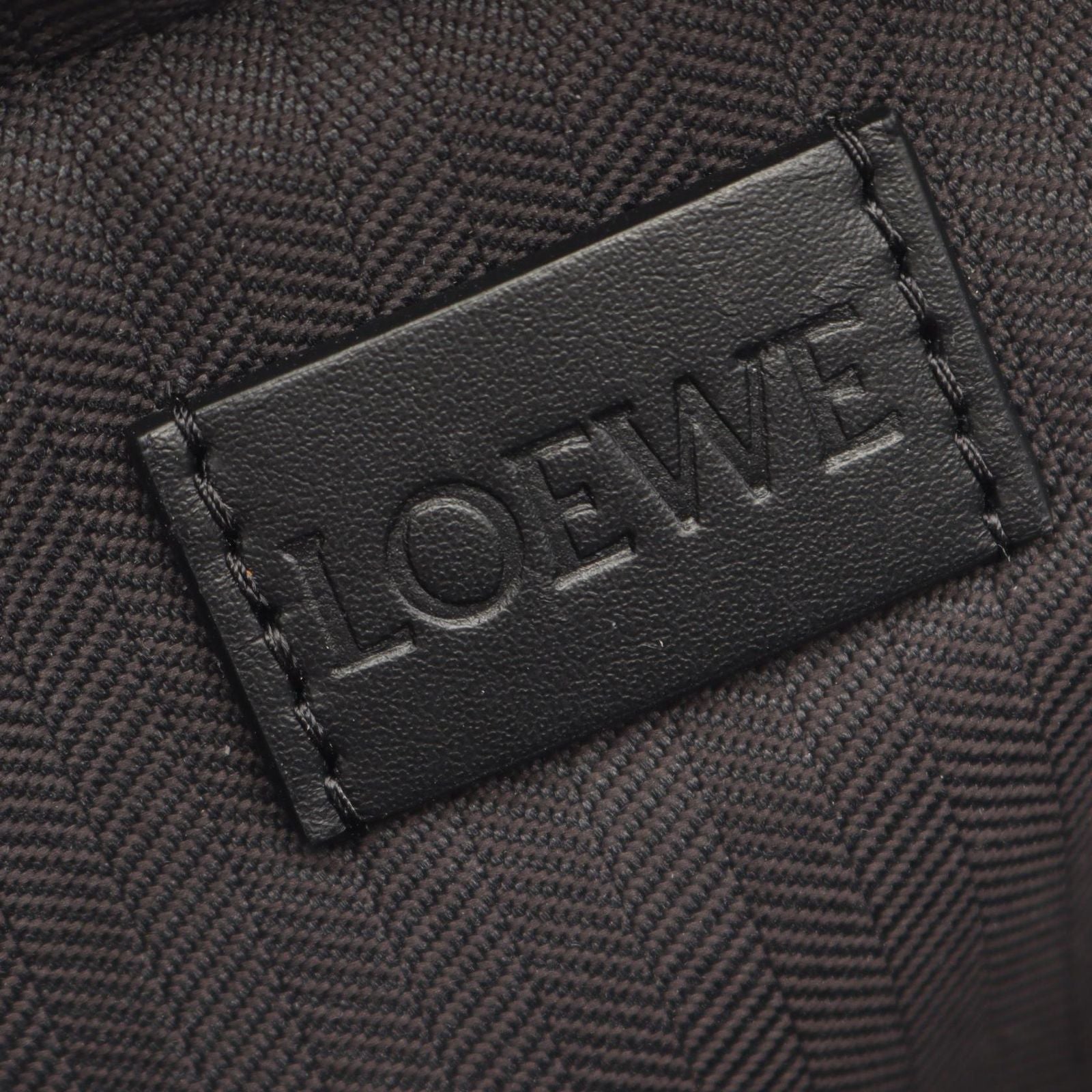 Loewe Crossbody Camera Bag Mini 2-Way Black Leather — view 4