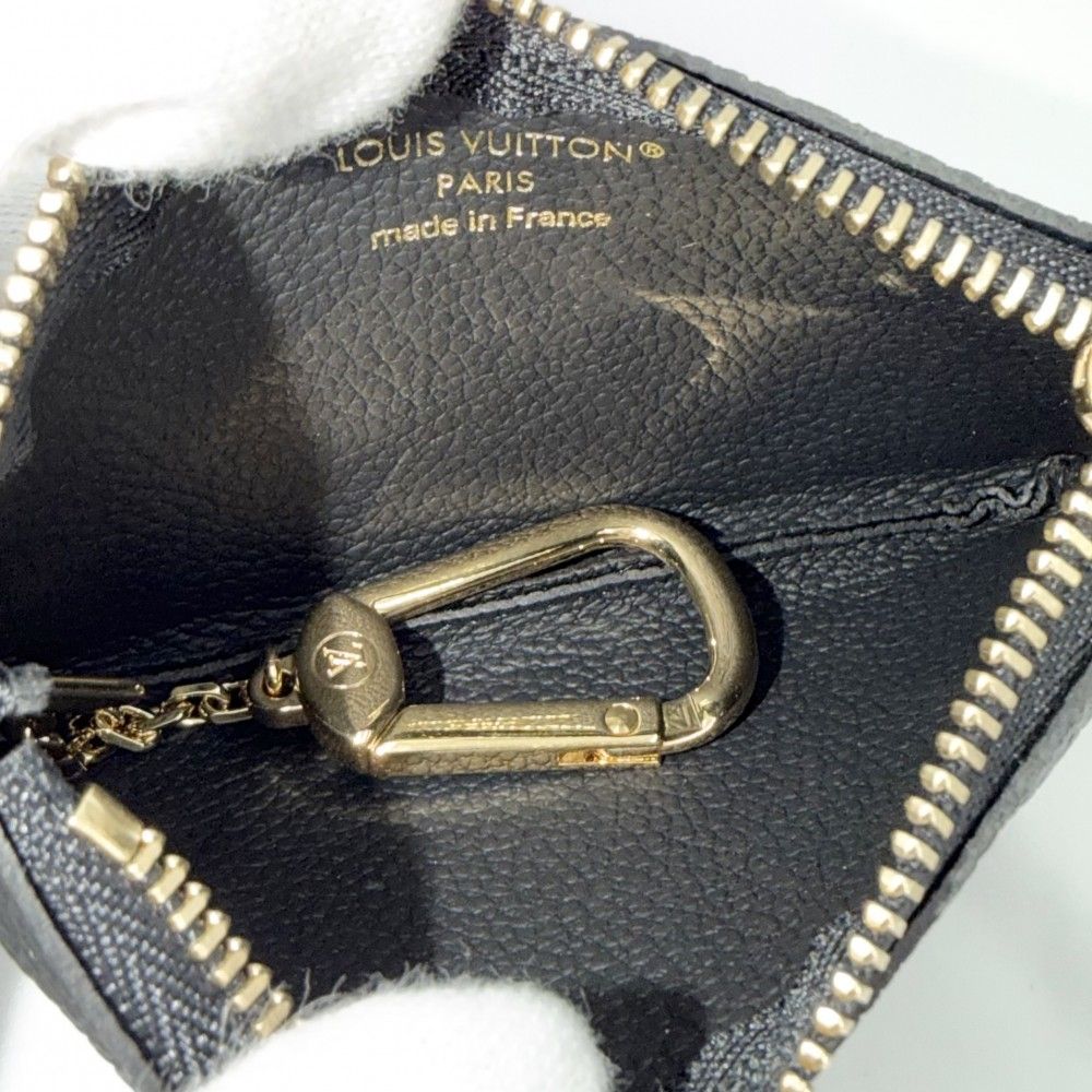Louis Vuitton Key Case Monogram Empreinte Pochette Cles Coin Key Ring Purse — view 4