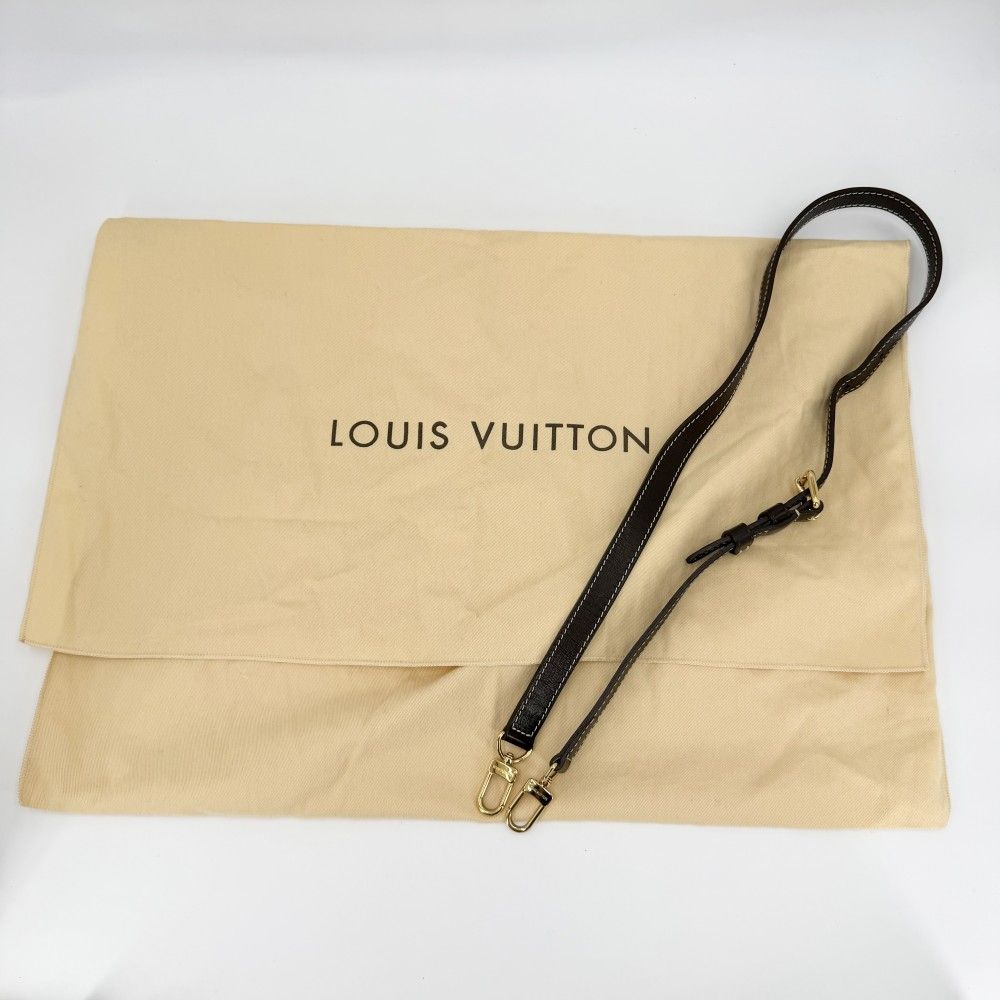 Louis Vuitton 2-Way Elegy Tote Shoulder Bag Crossbody Brown Monogram Idylle — view 9