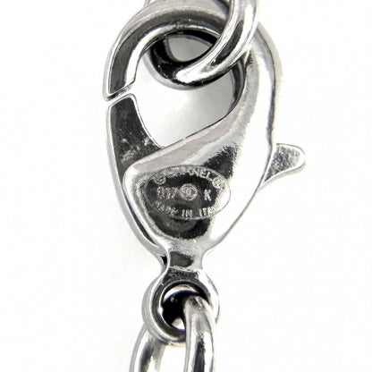 Chanel Necklace Moon Motif CC Logo Adjuster with Star Rhinestone 17k Silver — view 4