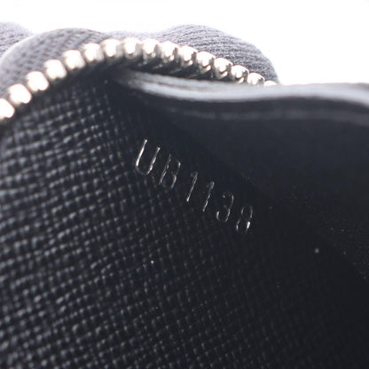 Louis Vuitton Round Wallet Portefeuille Clemence Epi Noir Leather — view 5