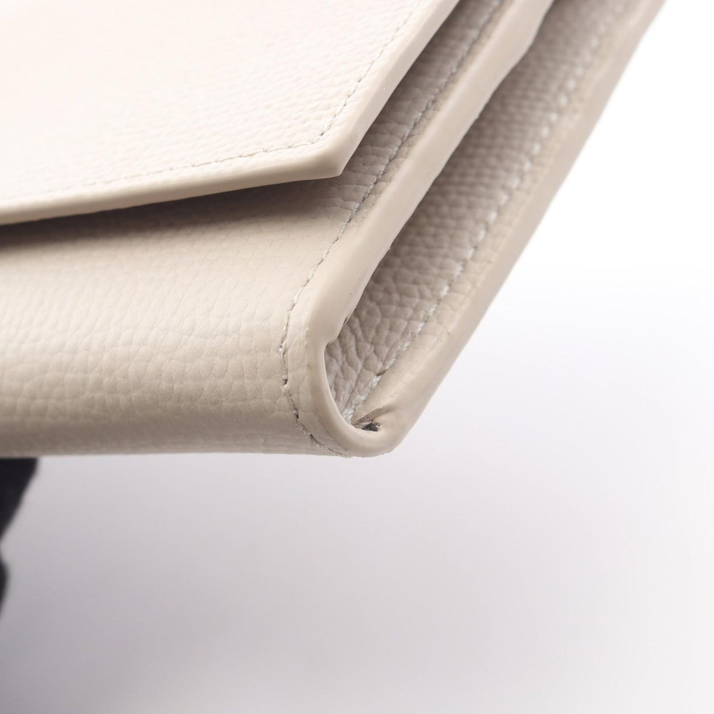 Loewe Bifold Wallet Anagram Continental Light Beige Leather — view 7