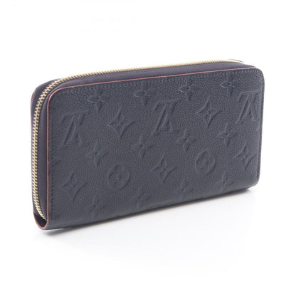 Louis Vuitton Round Wallet Zippy Monogram Empreinte Marine Leather — view 2