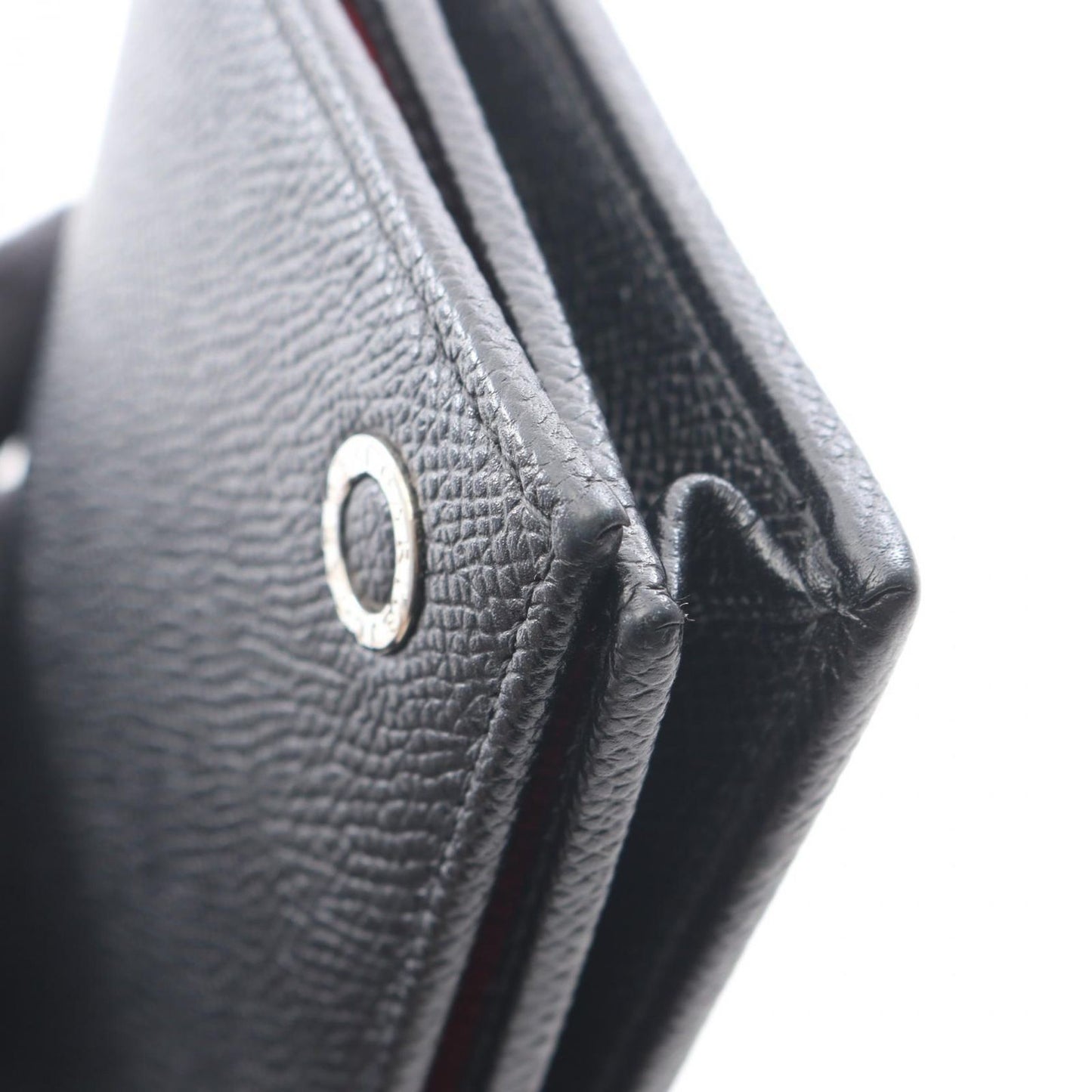 Bvlgari Bifold Wallet Man Black Leather — view 9