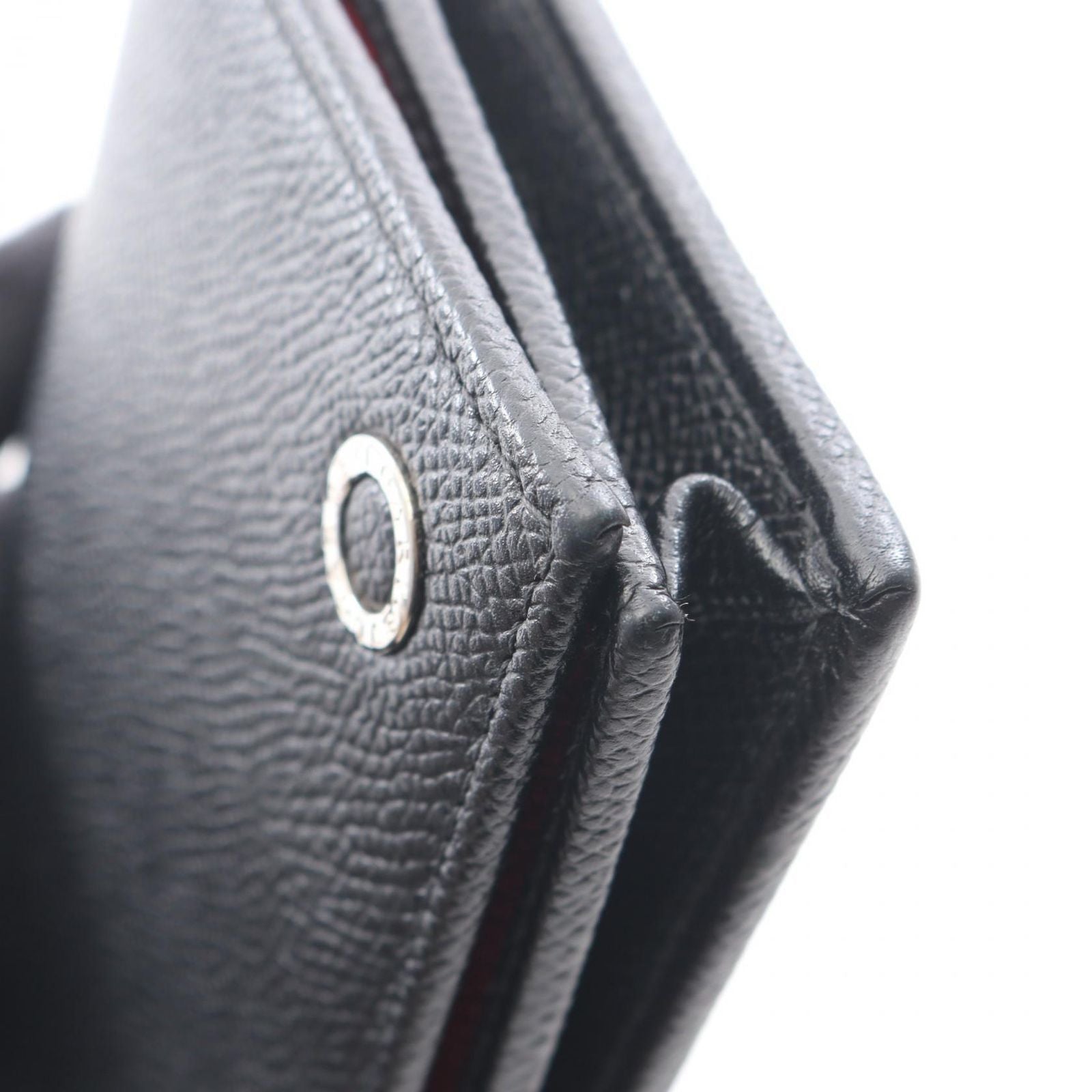Bvlgari Bifold Wallet Man Black Leather — view 9
