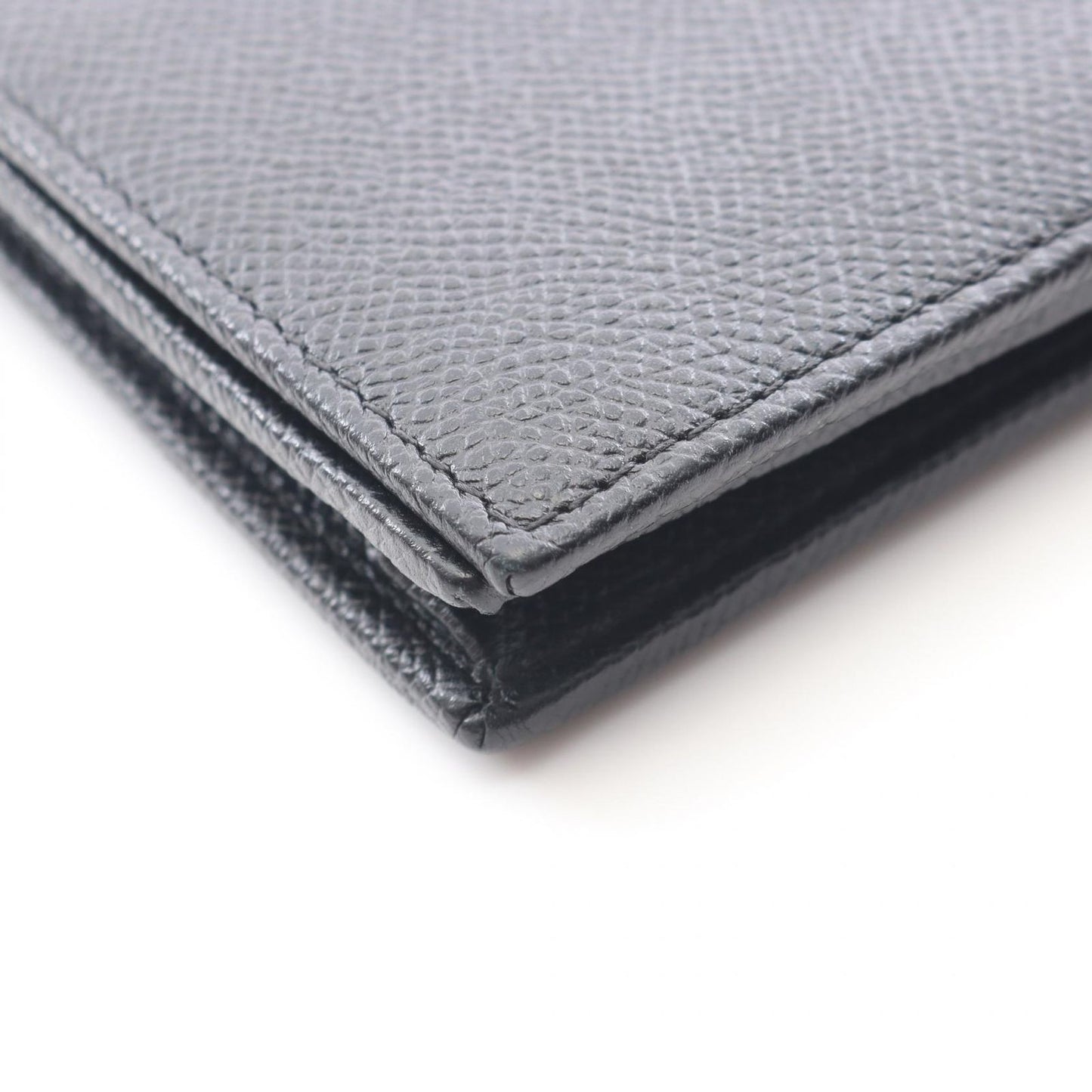 Bvlgari Bifold Wallet Man Black Leather — view 8