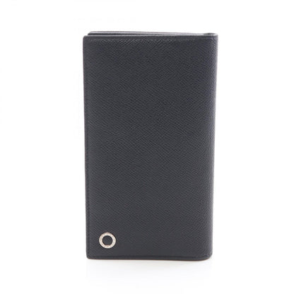 Bvlgari Bifold Wallet Man Black Leather