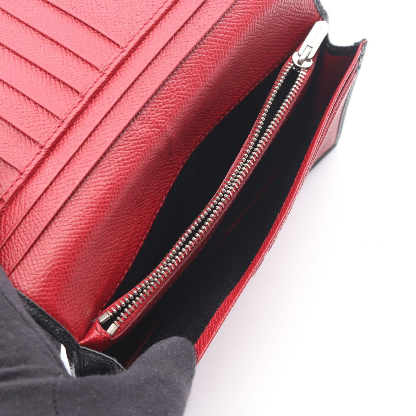 Bvlgari Bifold Wallet Man Black Leather — view 4