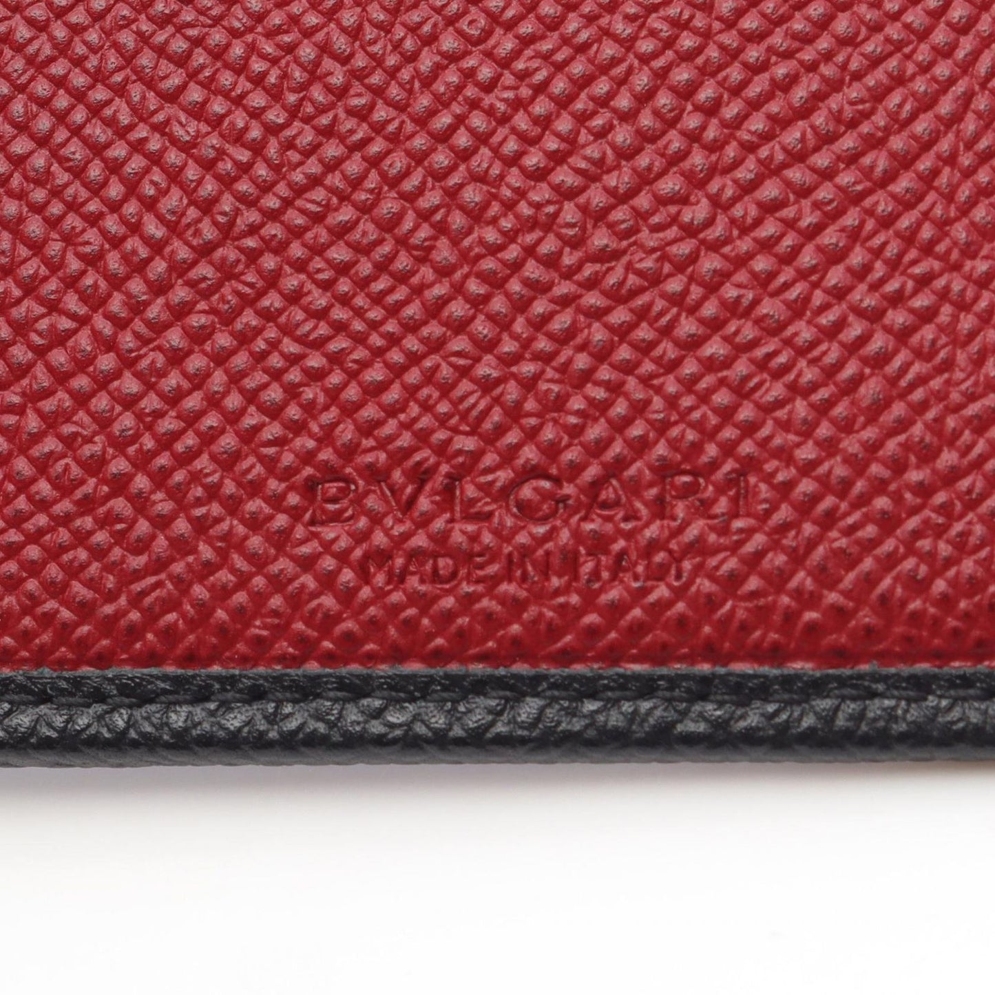 Bvlgari Bifold Wallet Man Black Leather — view 5