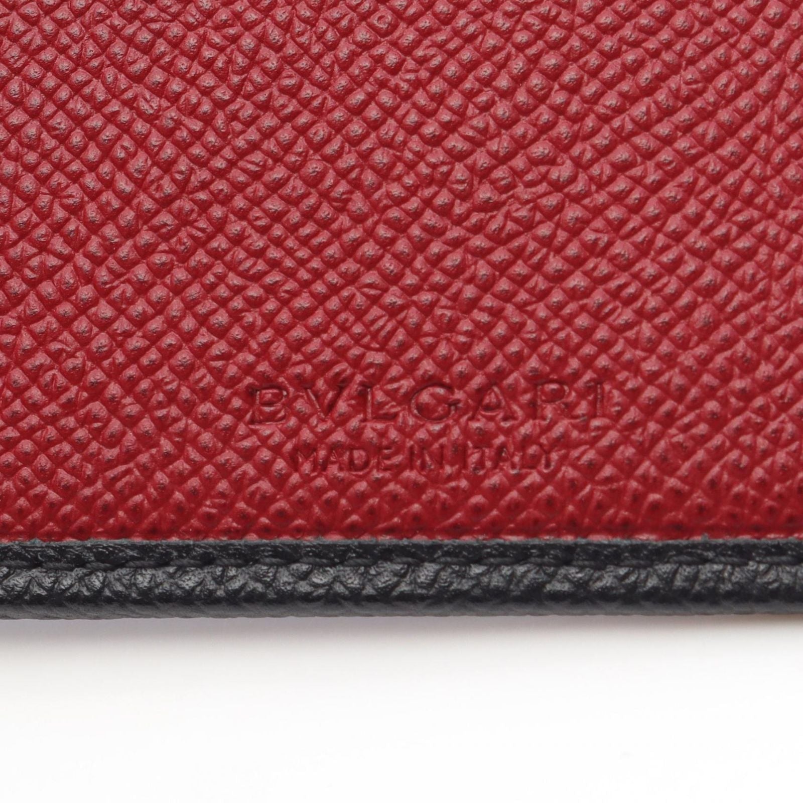 Bvlgari Bifold Wallet Man Black Leather — view 5