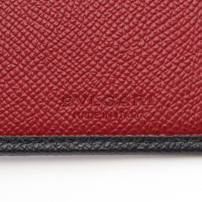 Bvlgari Bifold Wallet Man Black Leather — view 5