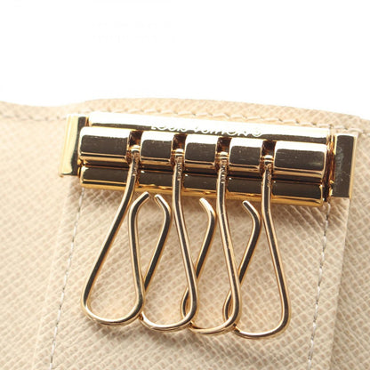 Louis Vuitton Key Case Multicles 4 Damier Azur Quadruple Strand Leather — view 6