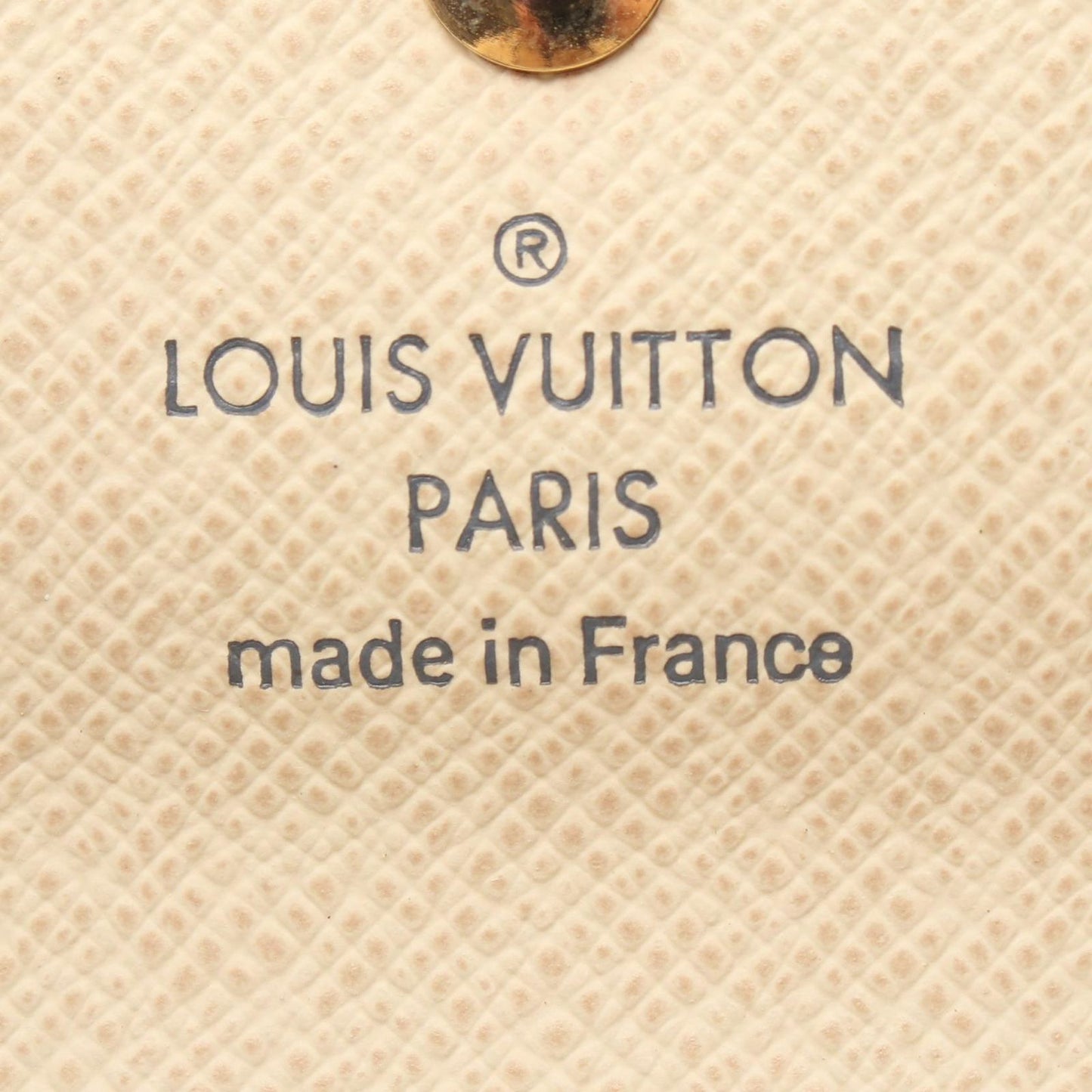 Louis Vuitton Key Case Multicles 4 Damier Azur Quadruple Strand Leather — view 4