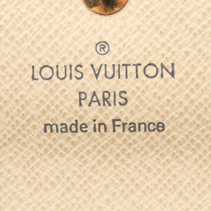 Louis Vuitton Key Case Multicles 4 Damier Azur Quadruple Strand Leather — view 4