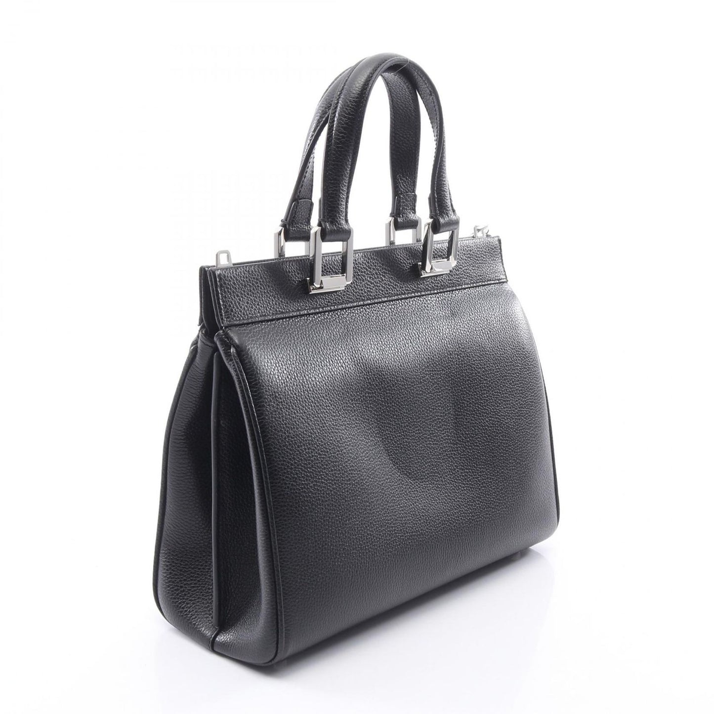 Gucci Handbag Zumi Small 2-Way Top Handle Bag Black Leather — view 2