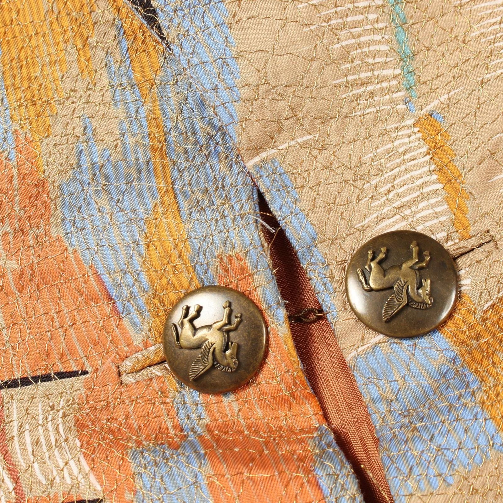 Hermes Tailored Jacket All Pattern Silk — view 6