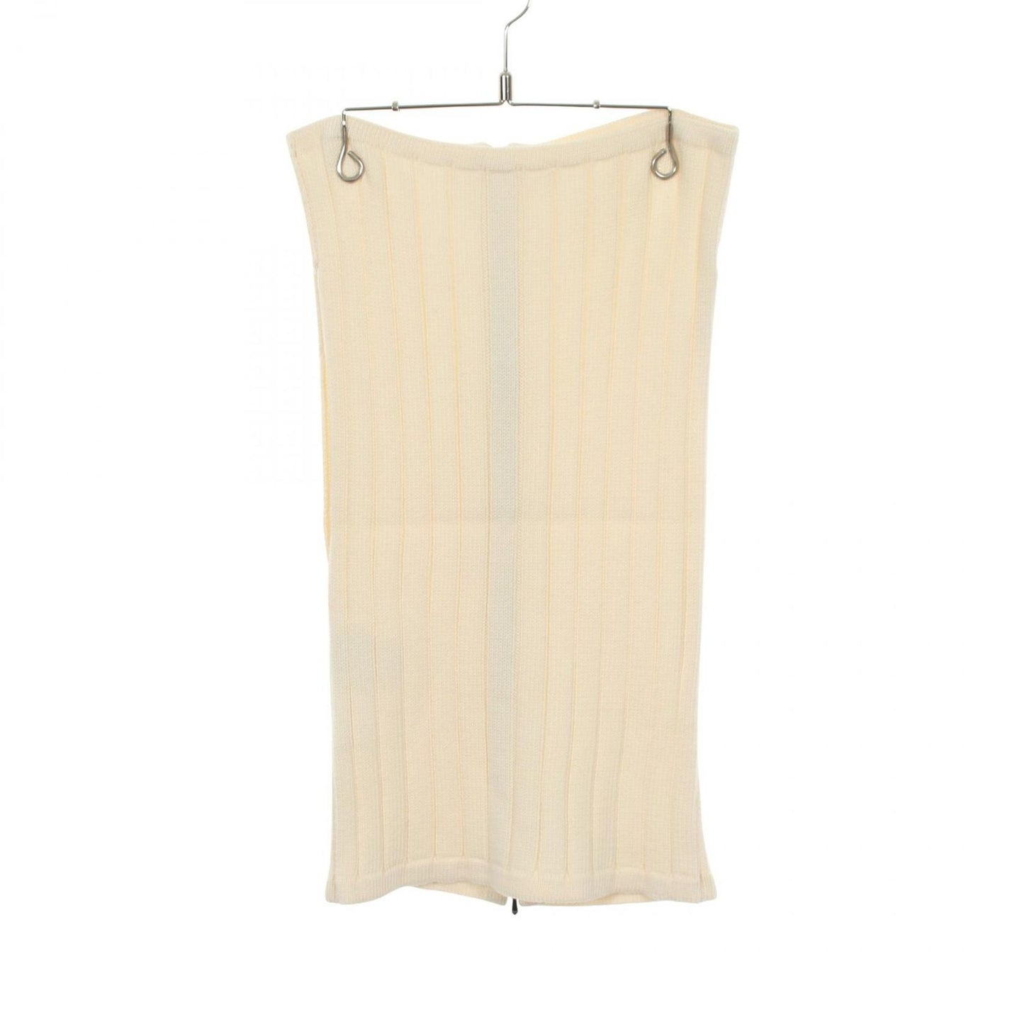 Chanel Vest Zip Knit Wool Vintage