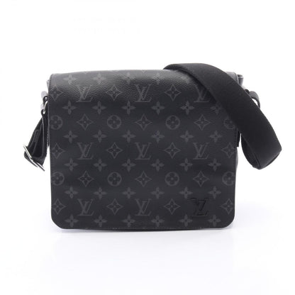 Louis Vuitton Shoulder Bag District PM NM Canvas Leather PN NM