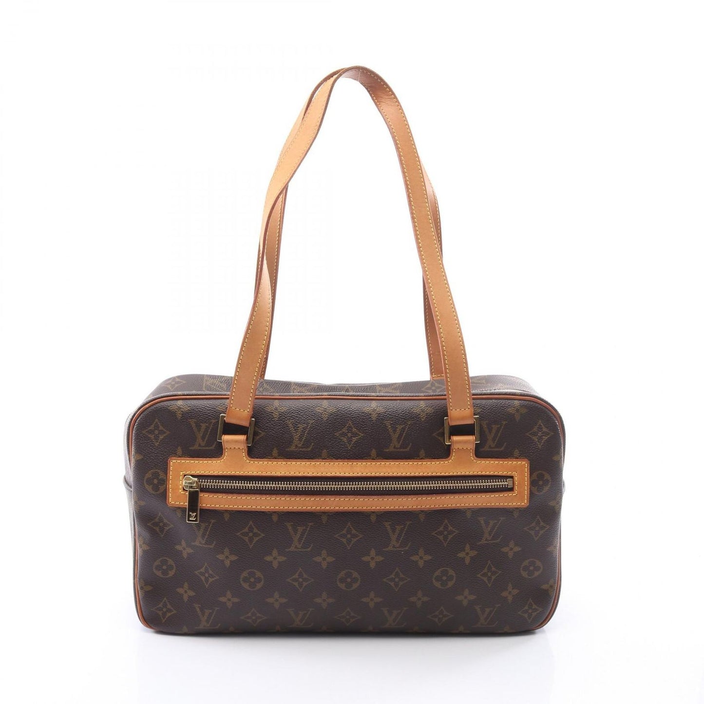 Louis Vuitton Shoulder Bag GM Canvas Leather GM