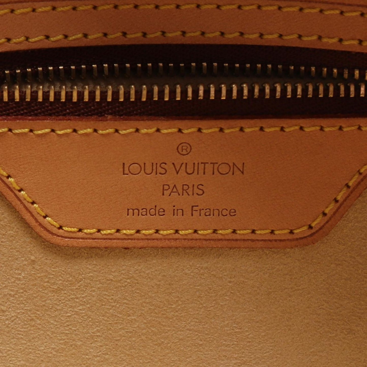 Louis Vuitton Shoulder Bag GM Canvas Leather GM — view 4