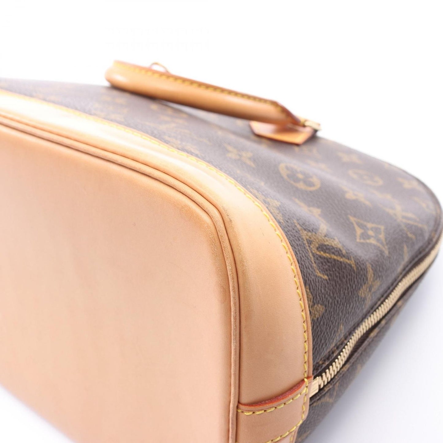 Louis Vuitton Handbag Alma PM Canvas Leather — view 6