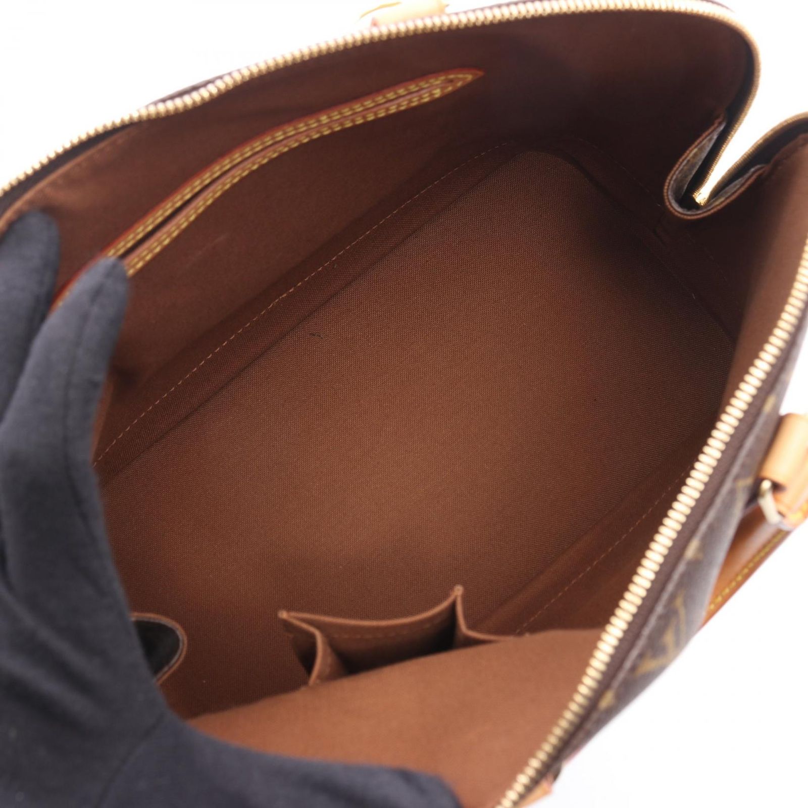 Louis Vuitton Handbag Alma PM Canvas Leather — view 3