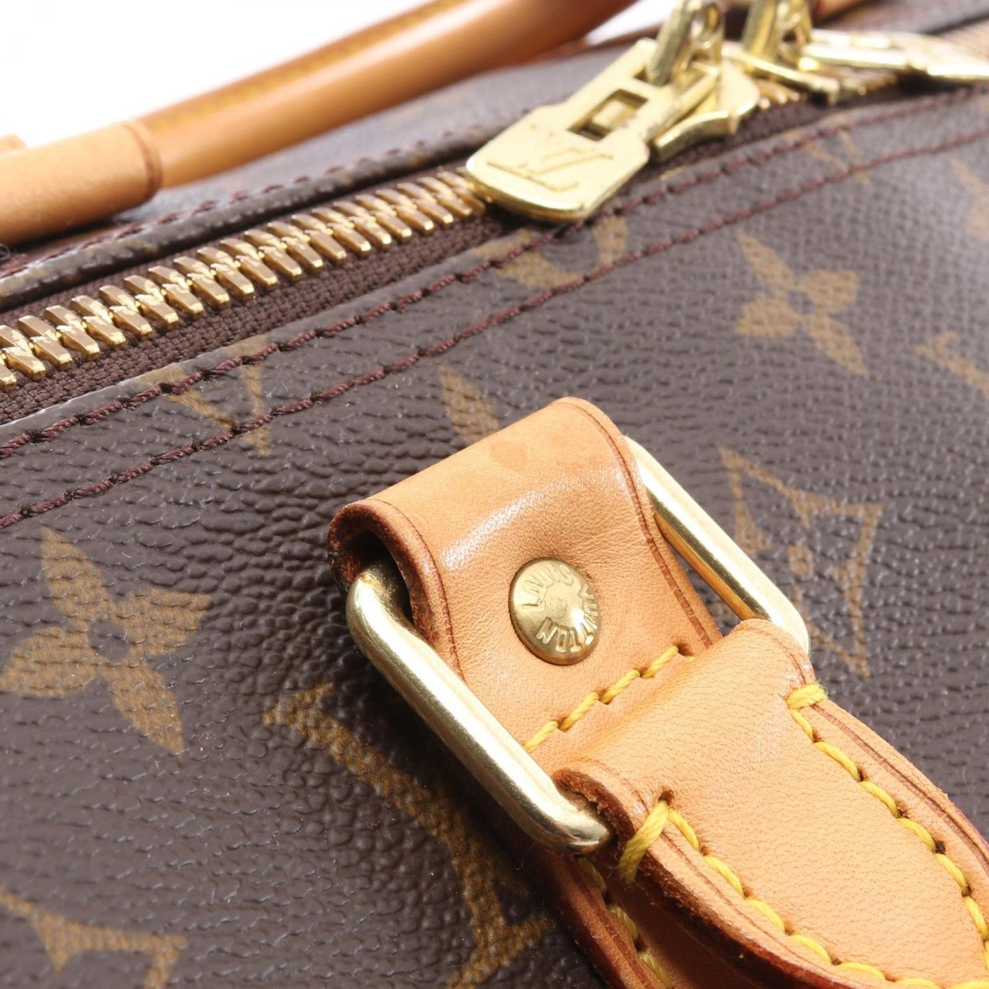 Louis Vuitton Boston Bag Keepall Bandouliere 55 2-Way Canvas Leather — view 8