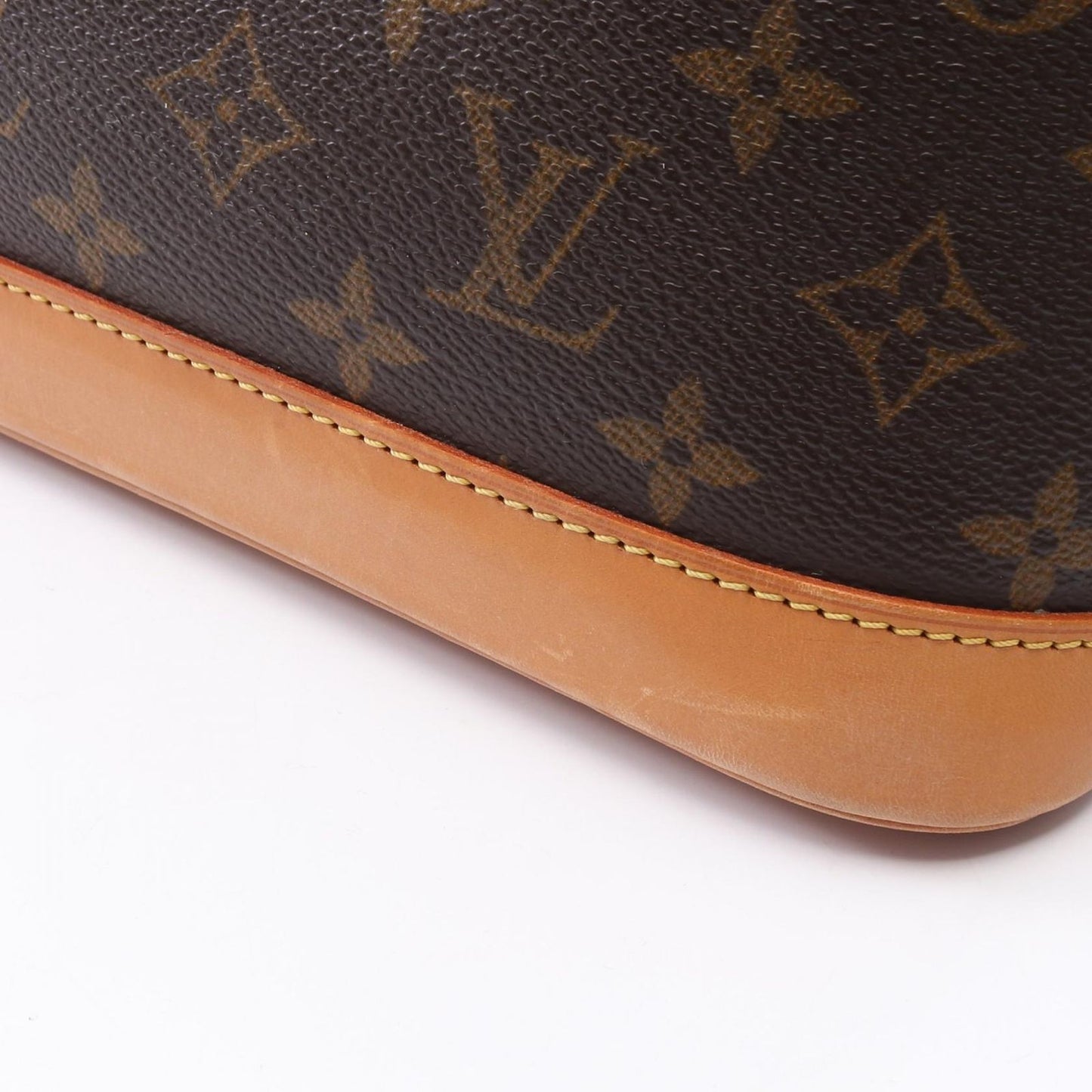Louis Vuitton Handbag Alma PM Monogram Canvas Leather — view 9