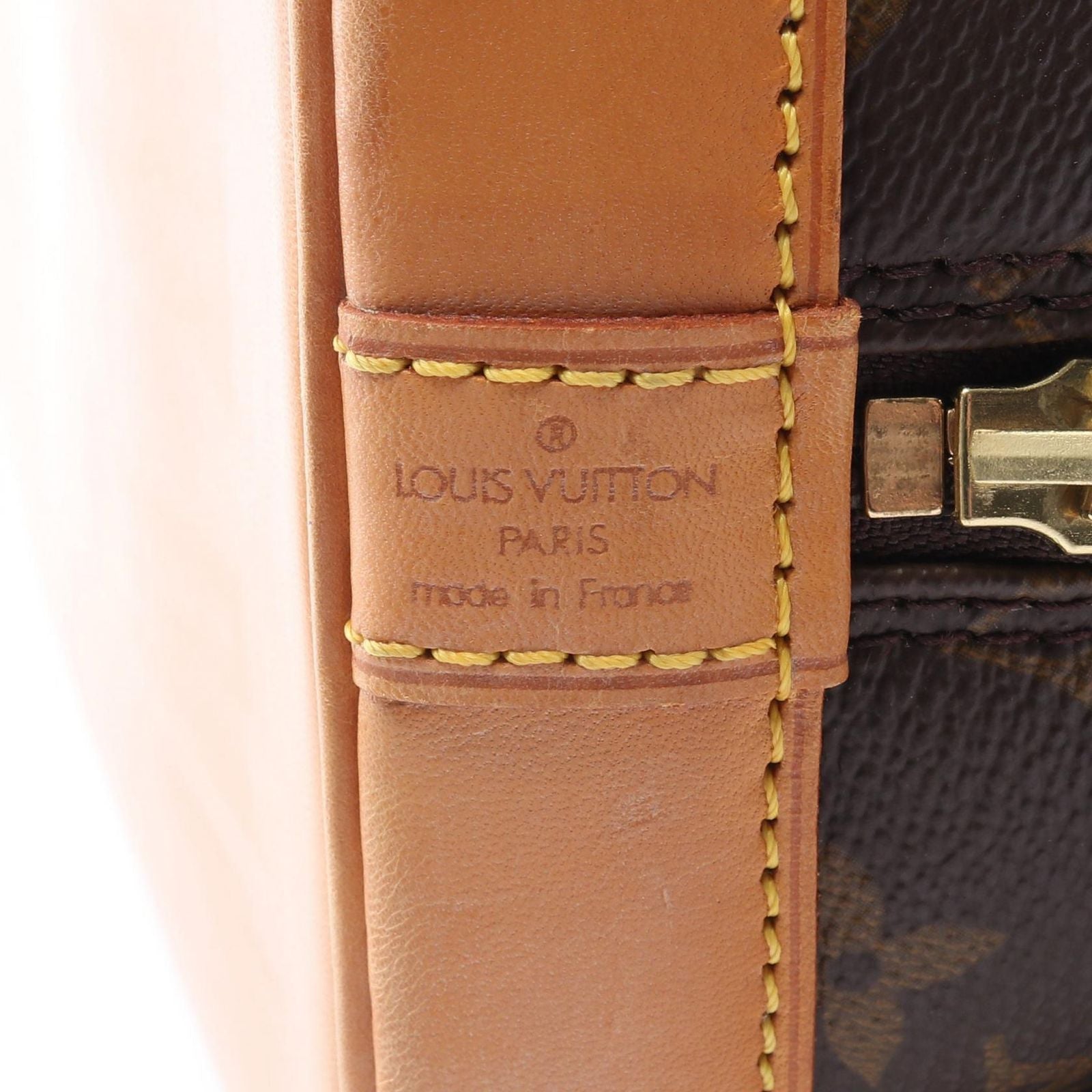 Louis Vuitton Handbag Alma PM Monogram Canvas Leather — view 4